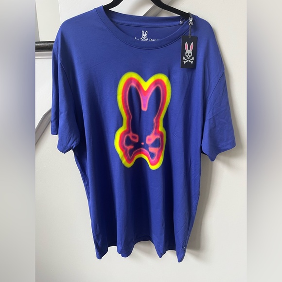 Psycho Bunny Other - Psycho Bunny MENS WARNER GRAPHIC TEE - size XL